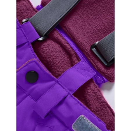 Ski costume for a girl, height 110 cm, purple color-14