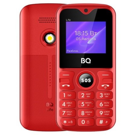 Cell phone BQ M-1853 Life Red Black