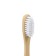 Bamboo denture hard in the box, white