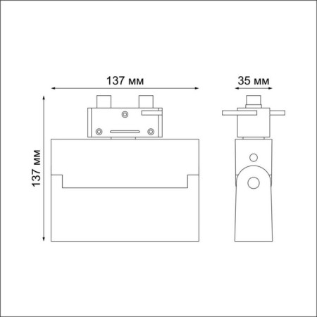 TRUKOL LOW EOS, 13W, 4000K, 1560LM, 1-F, IP33, white color-1