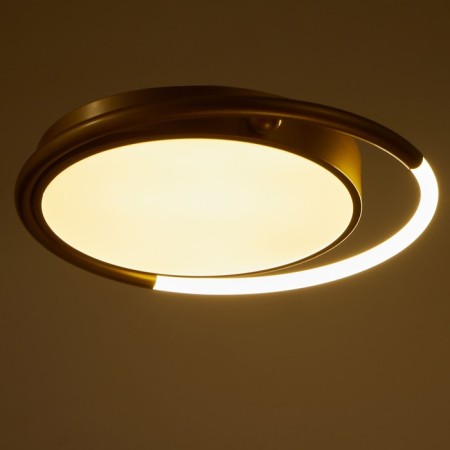 Causteen with PDU 2219/1 LED 110W Dimmer Gold 48x48x7 cm Bayerlux-2