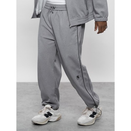 Sports suit men's, size 50, gray color-5