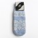 Women's woolen mittens, size 20-22, blue color