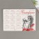 Magn-calendar 2024 "Family Happiness", 12 x 8 cm