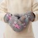 Winter children's mittens minku, gray color, 18cm
