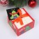 Set of terry towels "Gifts" 30x30 cm - 3 pcs, cotton 340g/m2