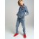 Denim jacket for a boy PlayTode, height 176 cm