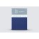 Set of pillowcase "Monopasse", size 50x70 cm - 2 pcs, color dark blue
