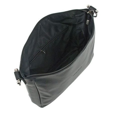 Women's bag B2797-00110, Black color, artificial leather, 33x8x31 cm-1