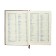 The diary is semi -dated, A5, 192 sheets, ruler, leatherette cover, gold cut, "crocodile", brown
