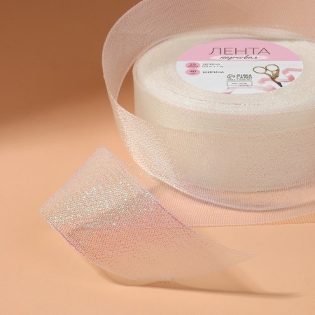 Brocade tape, 40 mm, 23 ± 1 m, color holography-2