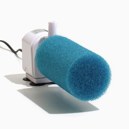 Round sponge No. 4, coarse, 8 x 8 x 16 cm, blue-4