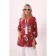 Female blouse, size 46, red color