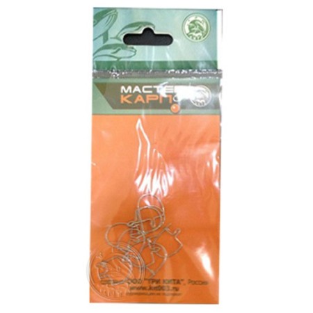 Clips No. 6 for maggot, 10 pcs
