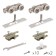 Set for sliding doors Comfort - Pro Set 1.Rollers.80.cfa170