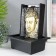 The desktop fountain from the network, backlight "Buddha image on the wall" 21.5x17x27.5 cm