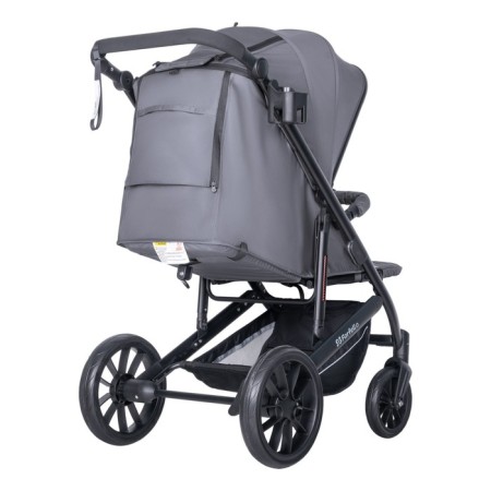 Walking stroller Farfello Bonnie, Smoke Grey color-9