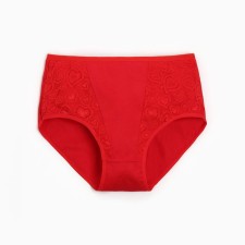 Panties female color red, size 52-54