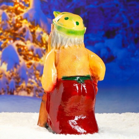 Garden Figure "Grandma-Yozhka" 33x35x65cm Mix-14