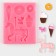 Mold "Entertainment Park", silicone, 10.5 × 8.3 × 1 cm, color mix