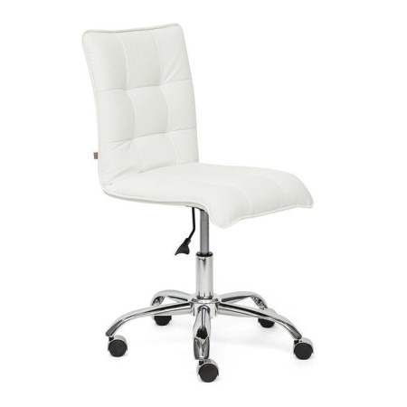 Zero Ecokozha, white chair 36-01