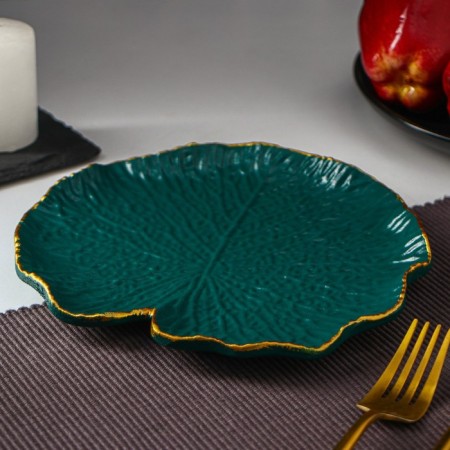 Fruit dish shade "Link", 20 × 19 cm, green color-1