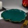 Fruit dish shade "Link", 20 × 19 cm, green color