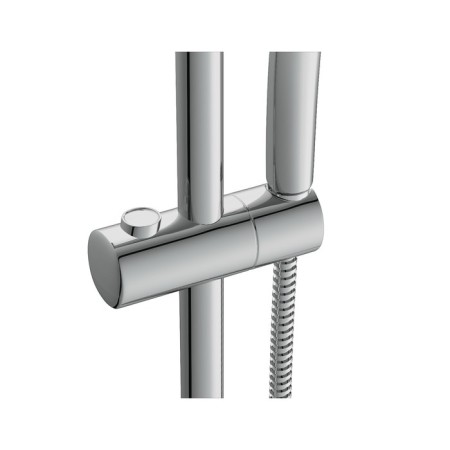 Shower headset Cersanit Vibe A63067 Strak, watering can 3 modes, hose 150 metal-1
