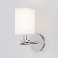 Wall lamp EUROSVET Caprera 60146/1, E14, 1x40W, 200x120x270 mm, Nickel color