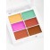 Facial concoct palette, 6 centers, waterproof