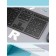 Keyboard A4Tech FSTYLER FX50 Gray USB Slim Multimedia (FX50 GREY)