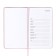 Planing pocket non -flowed 80 sheets, 100x170mm, Devente.elizabeth, a solid cover of leatherette with foam rubber, straps, block 70, pink