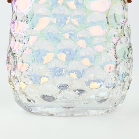ORION Flowers Vase of Transparent Glass 15 × 13 × 8.5 cm-2