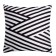 Pillowcase decorative Ethel geometry "stripes" 40x40 cm, velor