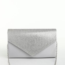Women's bag on magnet, gray color