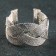 Ring for the napkin "Spit", 5 × 3 cm, silver color