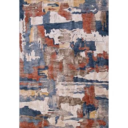 Rectangular carpet Algan zeus, size 350x250 cm, color vanilla/blue