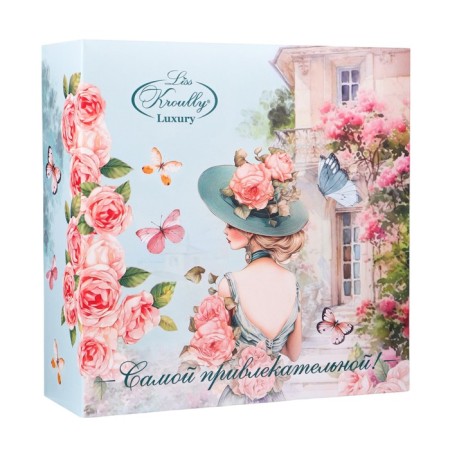 Gift set of cosmetics Liss Kroully: shower gel, 260 ml + hand cream, 75 ml-1