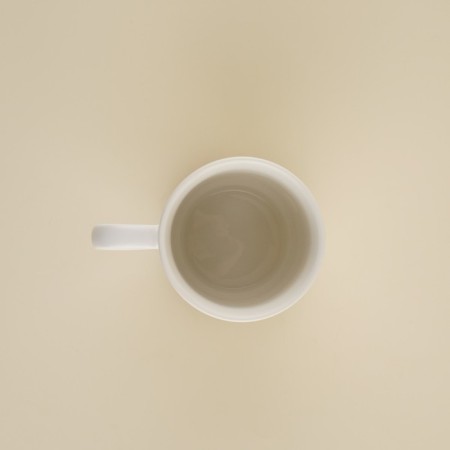 Ceramic mug Sl Home "Dolce Farm Nento", 400 ml, white color-1