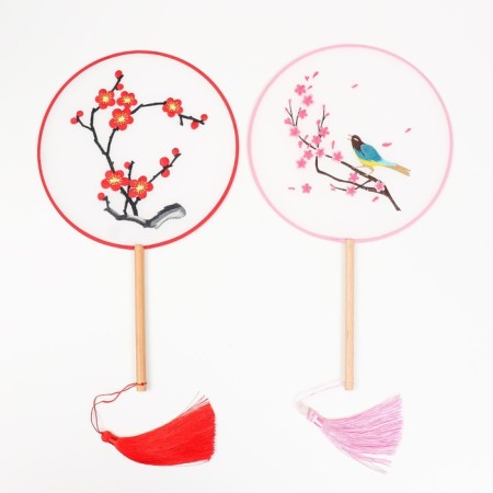 Wood, textiles "Spring motif" mix 21x35 cm-3