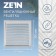 Ventilation grate Zein Lux RM3030C, 300 x 300 mm, with a grid, metal, galvanizing