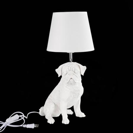 Evoluce bedside lamp. Sle115224-01. Narni. 1x40 W, E27, 23x20x48 cm, white color, chrome-3