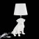 Evoluce bedside lamp. Sle115224-01. Narni. 1x40 W, E27, 23x20x48 cm, white color, chrome