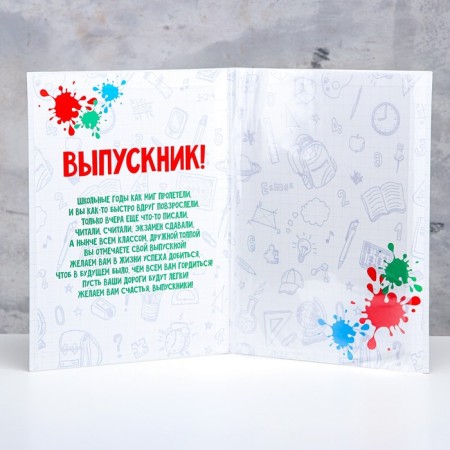 Folder with two A4 files "Graduate Diploma" Klyats and Chancellery-1