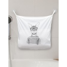 Organizer in a bath on suction cups 