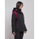 Ski jacket women's winter, size 44, black color