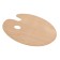 System Synthetics 12 pieces + cartoon palette, round: No. 3, No. 6, No. 10, flat: No. 8, No. 12