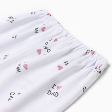 Children's sliders, white color, height 74-1