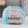 Rindrops yarn 18% wool, 35% polyamide, 47% acrylic 115m/50g (2917 turquoise Melange)
