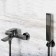 Wasserkraft Wiese 8401 bath mixer, one -leaf, pour 118 mm, weapons steel